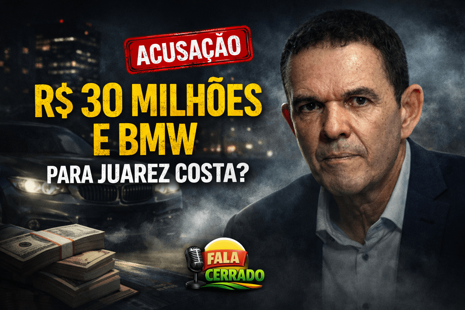 Delações revelam suposto repasse de R$ 30 milhões e BMW a Juarez Costa